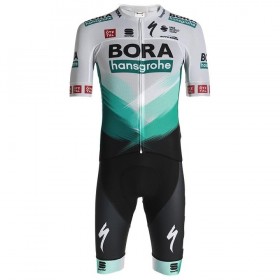 Fietskleding (Fietsshirt + Korte Koersbroek) 2021 Bora-Hansgrohe N003
